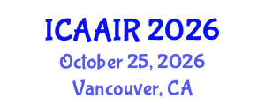 International Conference on Allergy, Asthma, Immunology and Rheumatology (ICAAIR) October 25, 2026 - Vancouver, Canada