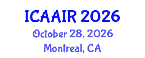 International Conference on Allergy, Asthma, Immunology and Rheumatology (ICAAIR) October 28, 2026 - Montreal, Canada