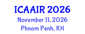 International Conference on Allergy, Asthma, Immunology and Rheumatology (ICAAIR) November 11, 2026 - Phnom Penh, Cambodia