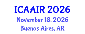 International Conference on Allergy, Asthma, Immunology and Rheumatology (ICAAIR) November 18, 2026 - Buenos Aires, Argentina