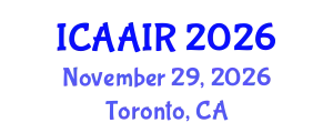 International Conference on Allergy, Asthma, Immunology and Rheumatology (ICAAIR) November 29, 2026 - Toronto, Canada