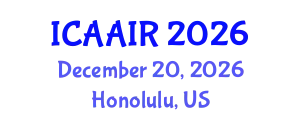 International Conference on Allergy, Asthma, Immunology and Rheumatology (ICAAIR) December 20, 2026 - Honolulu, United States