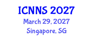 International Conference on Nutritional and Nutraceutical Sciences (ICNNS) March 29, 2027 - Singapore, Singapore