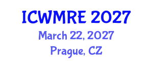 International Conference on Waste Management and Remediation Engineering (ICWMRE) March 22, 2027 - Prague, Czechia