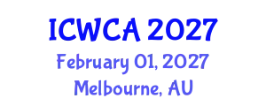 International Conference on Wireless Communications and Applications (ICWCA) February 01, 2027 - Melbourne, Australia