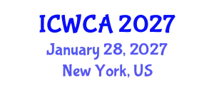 International Conference on Wireless Communications and Applications (ICWCA) January 28, 2027 - New York, United States