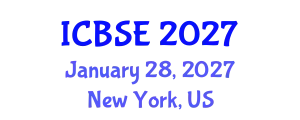 International Conference on Bioprocess Systems Engineering (ICBSE) January 28, 2027 - New York, United States