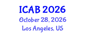 International Conference on Agriculture and Biotechnology (ICAB) October 28, 2026 - Los Angeles, United States
