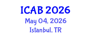 International Conference on Agriculture and Biotechnology (ICAB) May 04, 2026 - Istanbul, Turkey