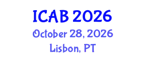 International Conference on Agriculture and Biotechnology (ICAB) October 28, 2026 - Lisbon, Portugal