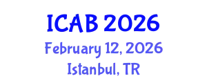 International Conference on Agriculture and Biotechnology (ICAB) February 12, 2026 - Istanbul, Turkey