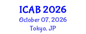 International Conference on Agriculture and Biotechnology (ICAB) October 07, 2026 - Tokyo, Japan