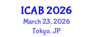 International Conference on Agriculture and Biotechnology (ICAB) March 23, 2026 - Tokyo, Japan