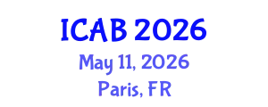 International Conference on Agriculture and Biotechnology (ICAB) May 11, 2026 - Paris, France
