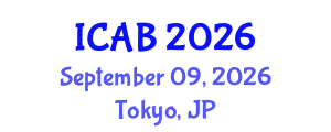 International Conference on Agriculture and Biotechnology (ICAB) September 09, 2026 - Tokyo, Japan