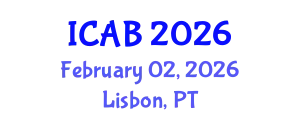International Conference on Agriculture and Biotechnology (ICAB) February 02, 2026 - Lisbon, Portugal