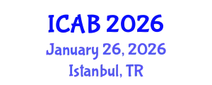 International Conference on Agriculture and Biotechnology (ICAB) January 26, 2026 - Istanbul, Turkey