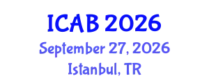 International Conference on Agriculture and Biotechnology (ICAB) September 27, 2026 - Istanbul, Turkey