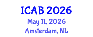 International Conference on Agriculture and Biotechnology (ICAB) May 11, 2026 - Amsterdam, Netherlands
