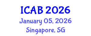 International Conference on Agriculture and Biotechnology (ICAB) January 05, 2026 - Singapore, Singapore