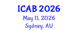 International Conference on Agriculture and Biotechnology (ICAB) May 11, 2026 - Sydney, Australia