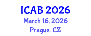 International Conference on Agriculture and Biotechnology (ICAB) March 16, 2026 - Prague, Czechia