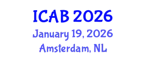 International Conference on Agriculture and Biotechnology (ICAB) January 19, 2026 - Amsterdam, Netherlands