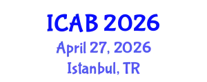 International Conference on Agriculture and Biotechnology (ICAB) April 27, 2026 - Istanbul, Turkey