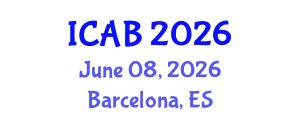 International Conference on Agriculture and Biotechnology (ICAB) June 08, 2026 - Barcelona, Spain