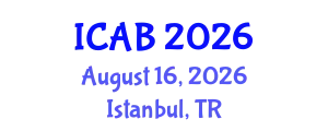 International Conference on Agriculture and Biotechnology (ICAB) August 16, 2026 - Istanbul, Turkey