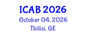International Conference on Agriculture and Biotechnology (ICAB) October 04, 2026 - Tbilisi, Georgia