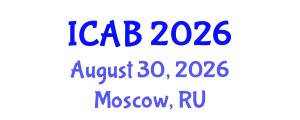 International Conference on Agriculture and Biotechnology (ICAB) August 30, 2026 - Moscow, Russia