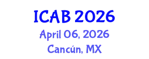 International Conference on Agriculture and Biotechnology (ICAB) April 06, 2026 - Cancún, Mexico