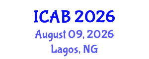 International Conference on Agriculture and Biotechnology (ICAB) August 09, 2026 - Lagos, Nigeria