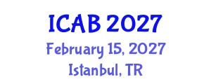 International Conference on Agriculture and Biotechnology (ICAB) February 15, 2027 - Istanbul, Turkey
