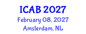 International Conference on Agriculture and Biotechnology (ICAB) February 08, 2027 - Amsterdam, Netherlands
