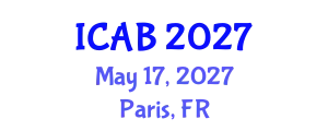 International Conference on Agriculture and Biotechnology (ICAB) May 17, 2027 - Paris, France