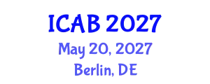 International Conference on Agriculture and Biotechnology (ICAB) May 20, 2027 - Berlin, Germany