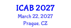 International Conference on Agriculture and Biotechnology (ICAB) March 22, 2027 - Prague, Czechia