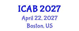 International Conference on Agriculture and Biotechnology (ICAB) April 22, 2027 - Boston, United States