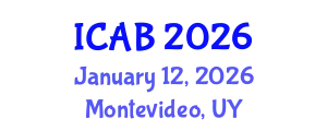 International Conference on Agriculture and Biotechnology (ICAB) January 12, 2026 - Montevideo, Uruguay