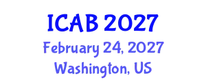 International Conference on Agriculture and Biotechnology (ICAB) February 24, 2027 - Washington, United States