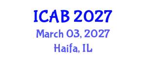 International Conference on Agriculture and Biotechnology (ICAB) March 03, 2027 - Haifa, Israel