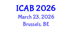 International Conference on Agriculture and Biotechnology (ICAB) March 23, 2026 - Brussels, Belgium