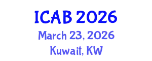 International Conference on Agriculture and Biotechnology (ICAB) March 23, 2026 - Kuwait, Kuwait