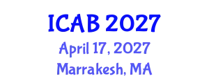 International Conference on Agriculture and Biotechnology (ICAB) April 17, 2027 - Marrakesh, Morocco