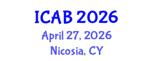International Conference on Agriculture and Biotechnology (ICAB) April 27, 2026 - Nicosia, Cyprus