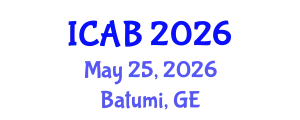 International Conference on Agriculture and Biotechnology (ICAB) May 25, 2026 - Batumi, Georgia