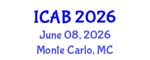 International Conference on Agriculture and Biotechnology (ICAB) June 08, 2026 - Monte Carlo, Monaco
