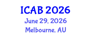 International Conference on Agriculture and Biotechnology (ICAB) June 29, 2026 - Melbourne, Australia